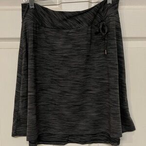 Kyodan Charcoal A-Line Skirt